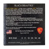 DR BKE-9/46 Black Beauties Light Heavy K3 Coated Electric Guitar Strings 9/46 - зображення 2