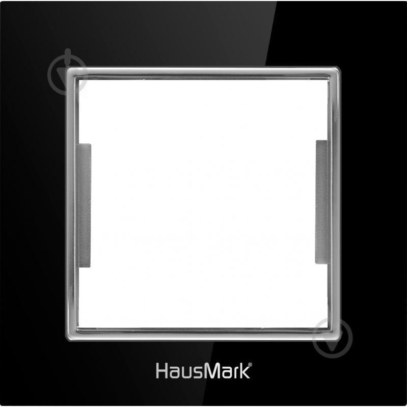 HausMark Alta универсальная черное стекло (SNG-FRG.SQ20G1-BK) - зображення 1