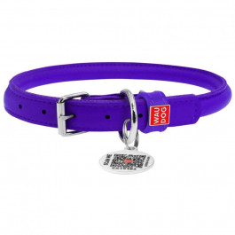 Collar Glamour круглый для собак с длинной шерстью 0.6x25-33см, фиолетовый (22419)