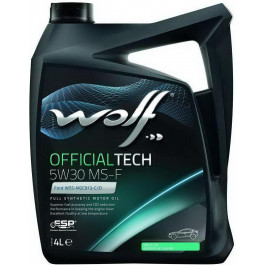Wolf Oil OFFICIALTECH MS-F 5W-30 4 л