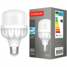 TITANUM LED A80 20W E27 6500К (TL-HA80-20276)
