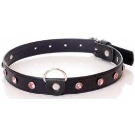   BOSS Нашийник із кристалами Fetish Boss Series - Collar Pink Crystal (BS3300120)