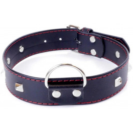   BOSS Нашийник із металевими заклепками Fetish Boss Series - Collar with studs Red Line (BS3300113)