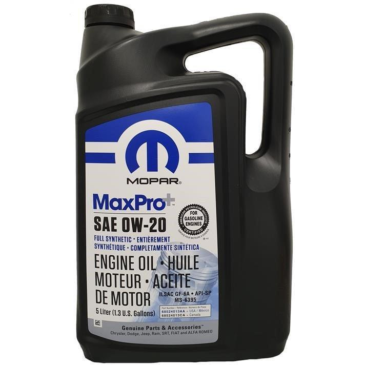 Mopar MaxPro+ 0W-20 5л (68524013AA) - зображення 1