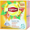 Lipton Чай чорний  Tropical Fruits, 20 пакетиків (917448) (8722700140535) - зображення 2