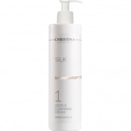   CHRISTINA Мягкий очищающий крем  Silk Gentle Cleansing Cream 300 мл (7290100364406)