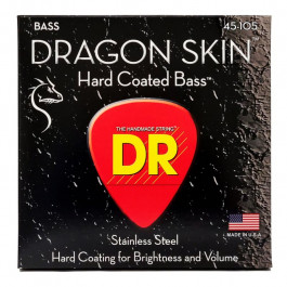   DR DR DSTRINGS DRAGON SKIN BASS - MEDIUM (45-105) DSB-45