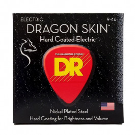   DR Струны для электрогитары  DSE-9/46 Dragon Skin K3 Coated Electric Guitar Strings 9/46