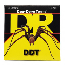 DR Струны для электрогитары DDT-12 Drop-Down Tuning Nickel Plated Heavy 12/60