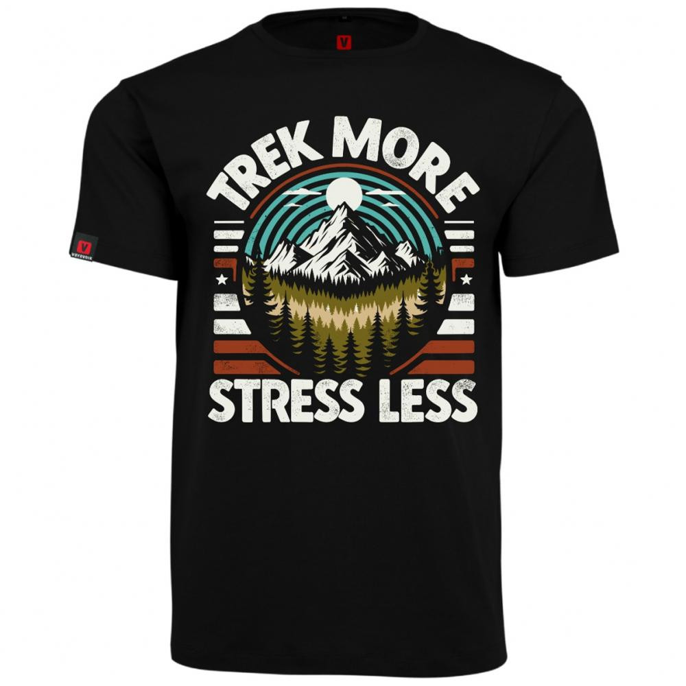 Voyovnik Футболка T-shirt  Trek More - Чорна L - зображення 1