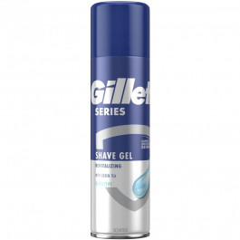 Gillette Гель для гоління  Series із зеленим чаєм, 200 мл