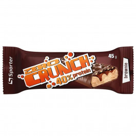 Sporter Zero Crunch 40% Protein 45 g Brownie