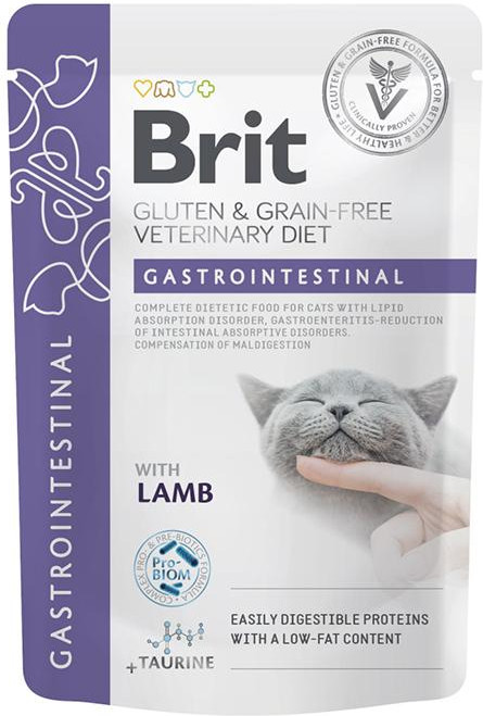 Brit Veterinary Diet Cat Gastrointestinal 85 г (101114_1) - зображення 1