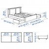 IKEA SONGESAND 160x200, 4 ящика, и LUROY основа под матрас (392.413.48) - зображення 2