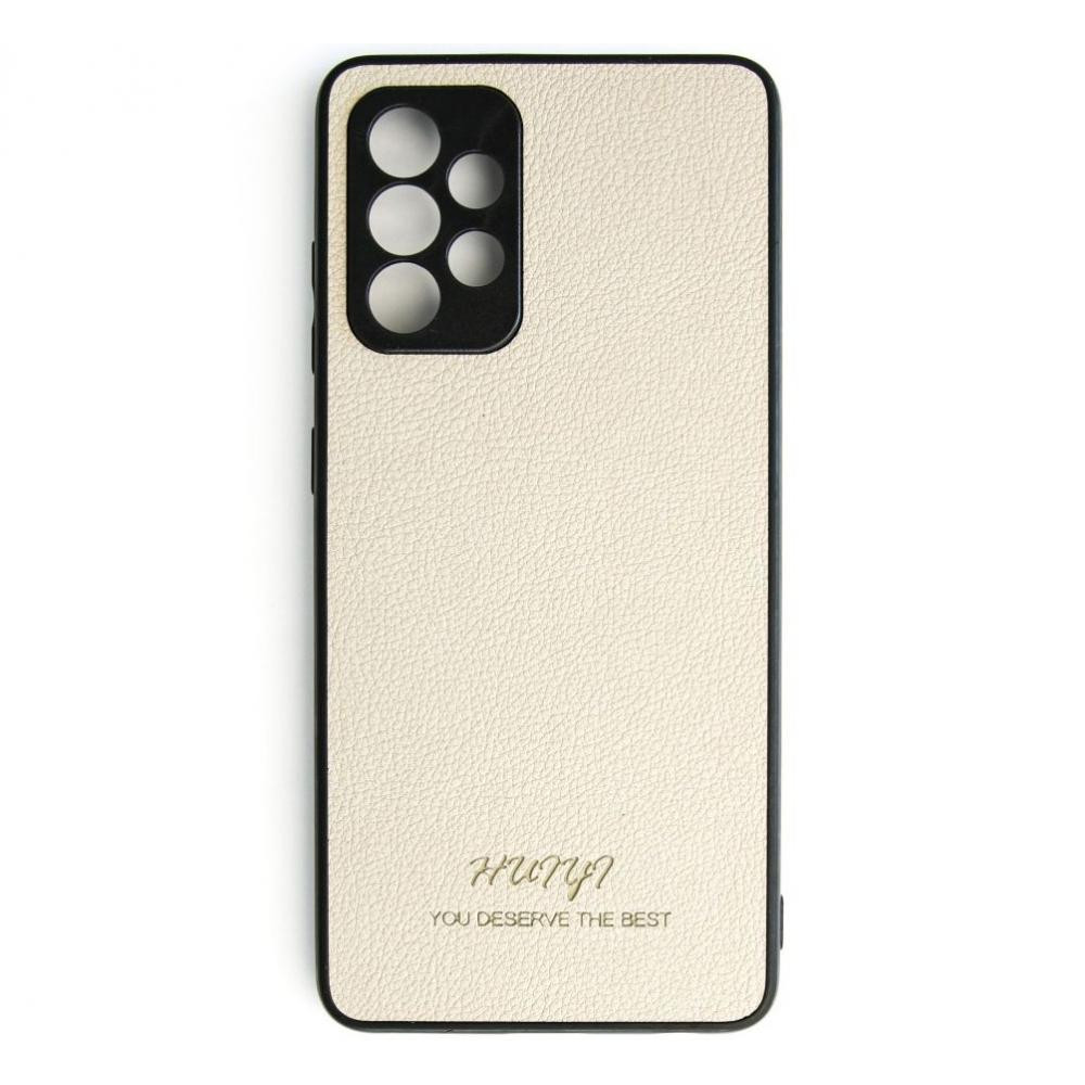 Huryl Leather Case Samsung Galaxy A52 5G Cream - зображення 1