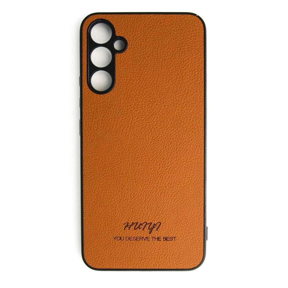 Huryl Leather Case Samsung Galaxy A34 5G Brown - зображення 1