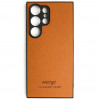 Huryl Leather Case Samsung Galaxy S24 Ultra Brown - зображення 1