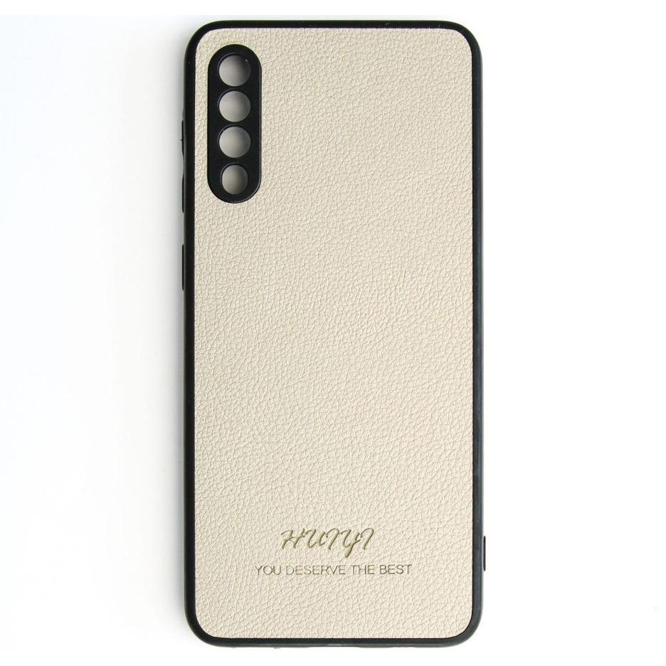 Huryl Leather Case Samsung Galaxy A50 Cream - зображення 1
