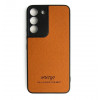 Huryl Leather Case Samsung Galaxy S22 Brown - зображення 1