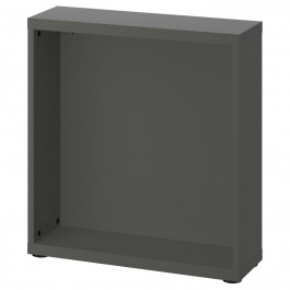 IKEA BESTA Корпус, темно-сірий, 60х20х64 см (505.385.93)