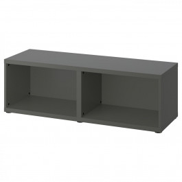 IKEA BESTA Корпус, темно-сірий, 120х40х38 см (605.385.83)