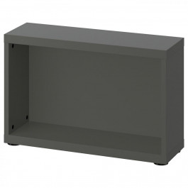 IKEA BESTA Корпус, темно-сірий, 60х20х38 см (905.385.91)