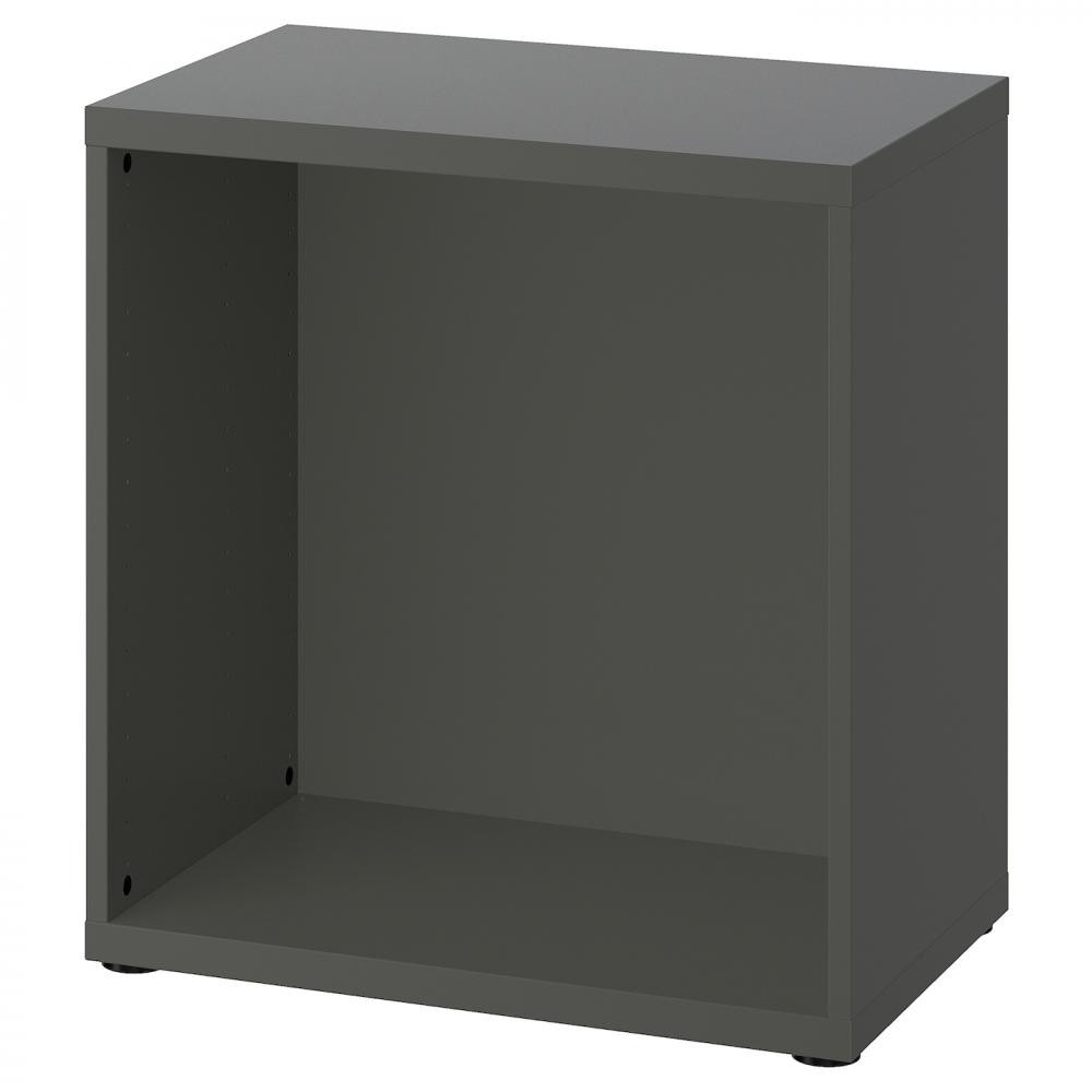 IKEA BESTA Корпус, темно-сірий, 60х40х64 см (605.386.01) - зображення 1