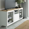 IKEA BESTA Верхня панель для телевізора, дубовий шпон, 180х42 см (804.963.65) - зображення 2