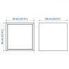 IKEA EKET Комбінація навісних шаф, біла, 35х35х35 см (893.076.43) - зображення 8