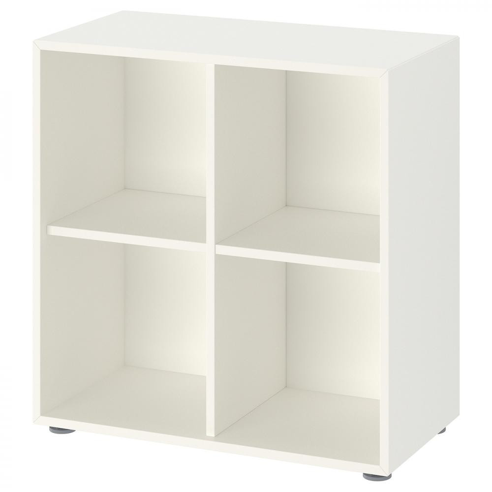 IKEA EKET Комбінація шаф з ніжками біла 70х35х72 см (493.068.72) - зображення 1