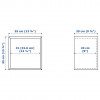 IKEA EKET Комбінація навісних шаф різнокольоровий/темно-сірий 175x35x210 см (195.215.66) - зображення 2