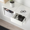 IKEA EKET Комбінація підвісної шафи дуб білий/білий, 105x35x70 см (793.363.92) - зображення 4