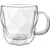 Ardesto Набір чашок з ручками та подвійними стінками , 450мл, 2шт (AR2645BCH) - зображення 1