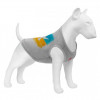 WAUDOG Майка для собак  Clothes рисунок "Флаг", сетка, XS, B 26-29 см, C 16-19 см, розовый (300-0229-7 - зображення 1