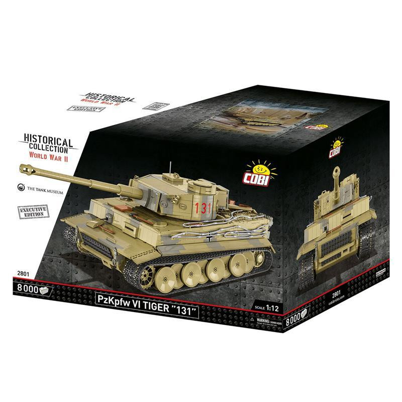 Cobi PZKPFW VI Тигр 131, 1:12 8000 деталей (COBI-2801) - зображення 1