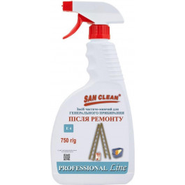 Сан Клин Чистящее средство SAN CLEAN PROF Line После ремонта 0,75 л (4820003544372)