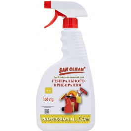 Сан Клин Средство SAN CLEAN PROF Line генеральная уборка 0,75 л (4820003544358)