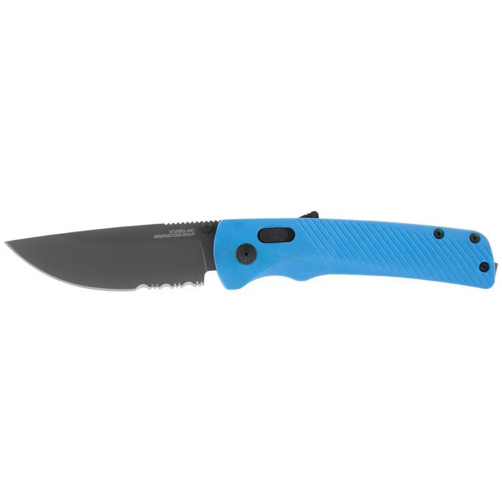 SOG Flash AT Civic Cyan MK3 / Partially Serrated (11-18-04-57) - зображення 1