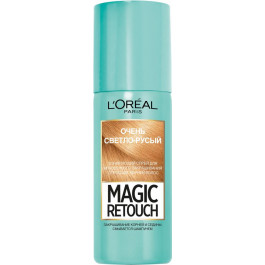   L'Oreal Paris Спрей L' Magic Retouch тонирующий очень светло-русый для мгновенного закрашивания отросших корней во