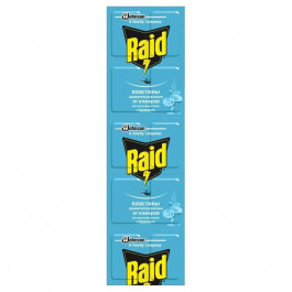 Raid Пластины для фумигатора от комаров Эвкалипт 10 шт (4823002005639)