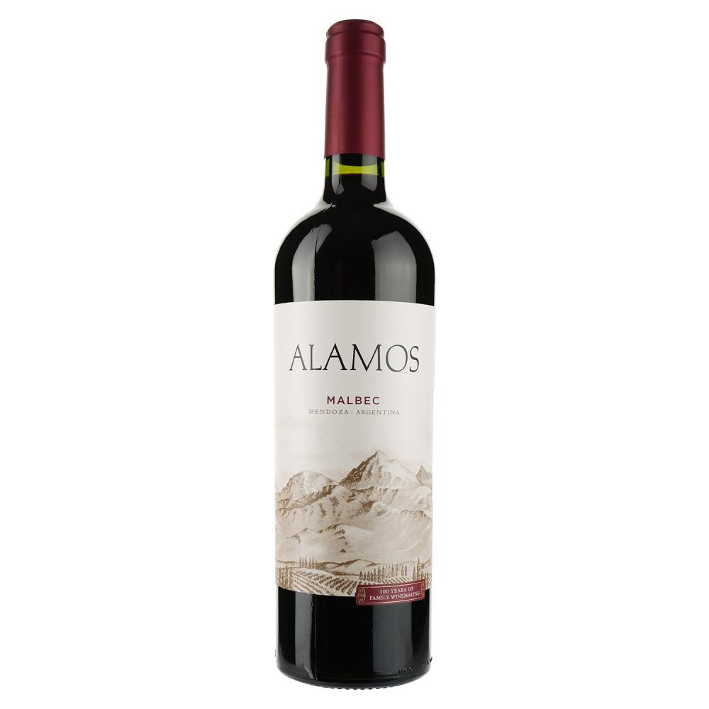 Alamos Вино  Malbec красное сухое 0,75л 13,5% (7794450008084) - зображення 1