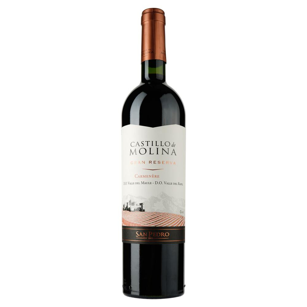 Castillo de Molina Вино Carmenere красное сухое 0.75 л 13-14% (7804300122959) - зображення 1