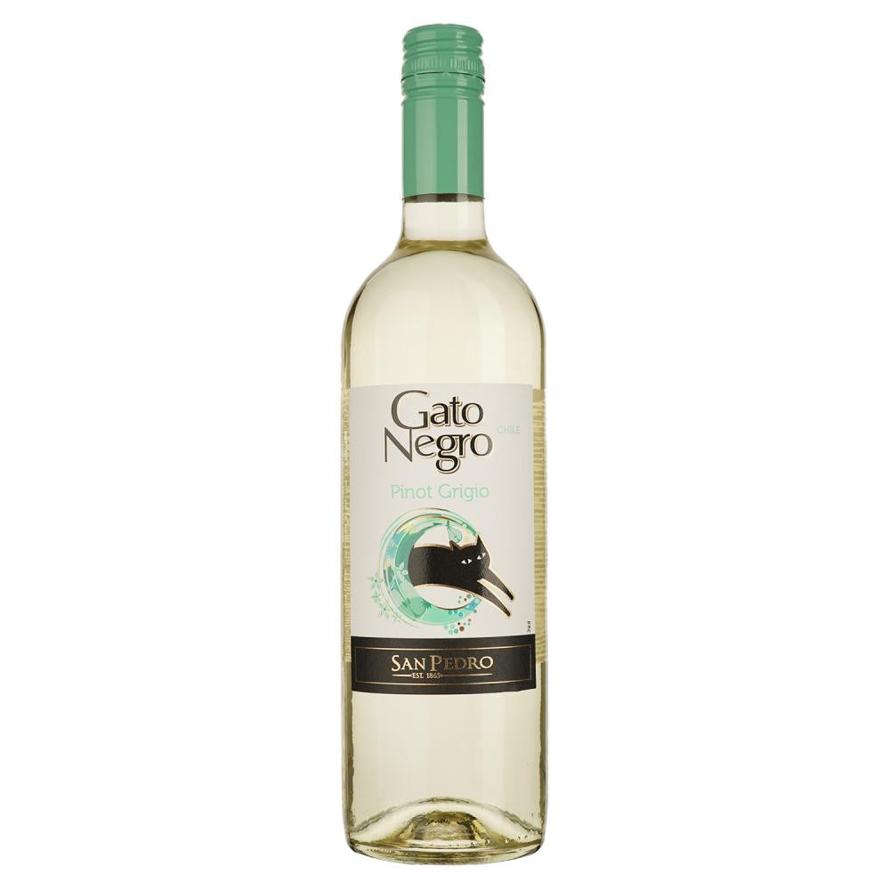 Gato Negro Вино  Pinot Grigio біле сухе 12.5%, 750 мл (7804300151034) - зображення 1