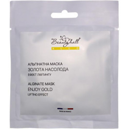   Beautyhall Альгинатная маска для лица  Peel off mask Enjoy gold Золотое наслаждение 30 г (3003937490248)