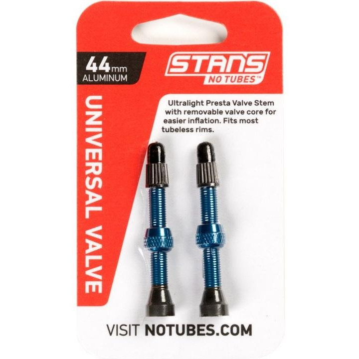 Stans NoTubes Ніпель  FV (2шт блістер) blue 44 mm - зображення 1