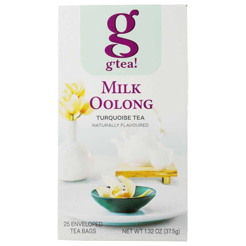 Gr@ce! Бирюзовий чай Грейс! Молочний Оолонг в пакетиках 25х1.5г (5060207693509) - зображення 1