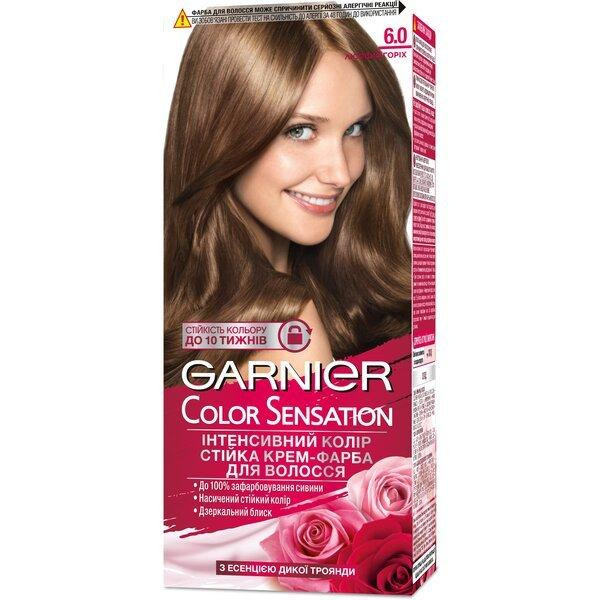 Garnier Крем-краска для волос  Color Sensation №6.0 Лесной орех (3600541135857) - зображення 1