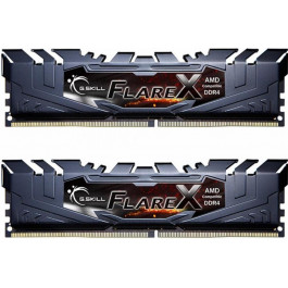 G.Skill 16 GB (2x8GB) DDR4 3200 MHz Flare X Black (F4-3200C16D-16GFX)