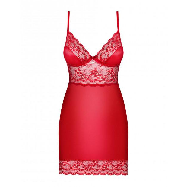  Комплект Panties Lovica Chemise L-XL Red (Panties-301) - зображення 1