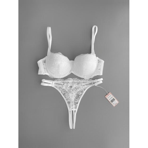  Комплект з двома трусиками Panties Анжеліка 70B White - зображення 1